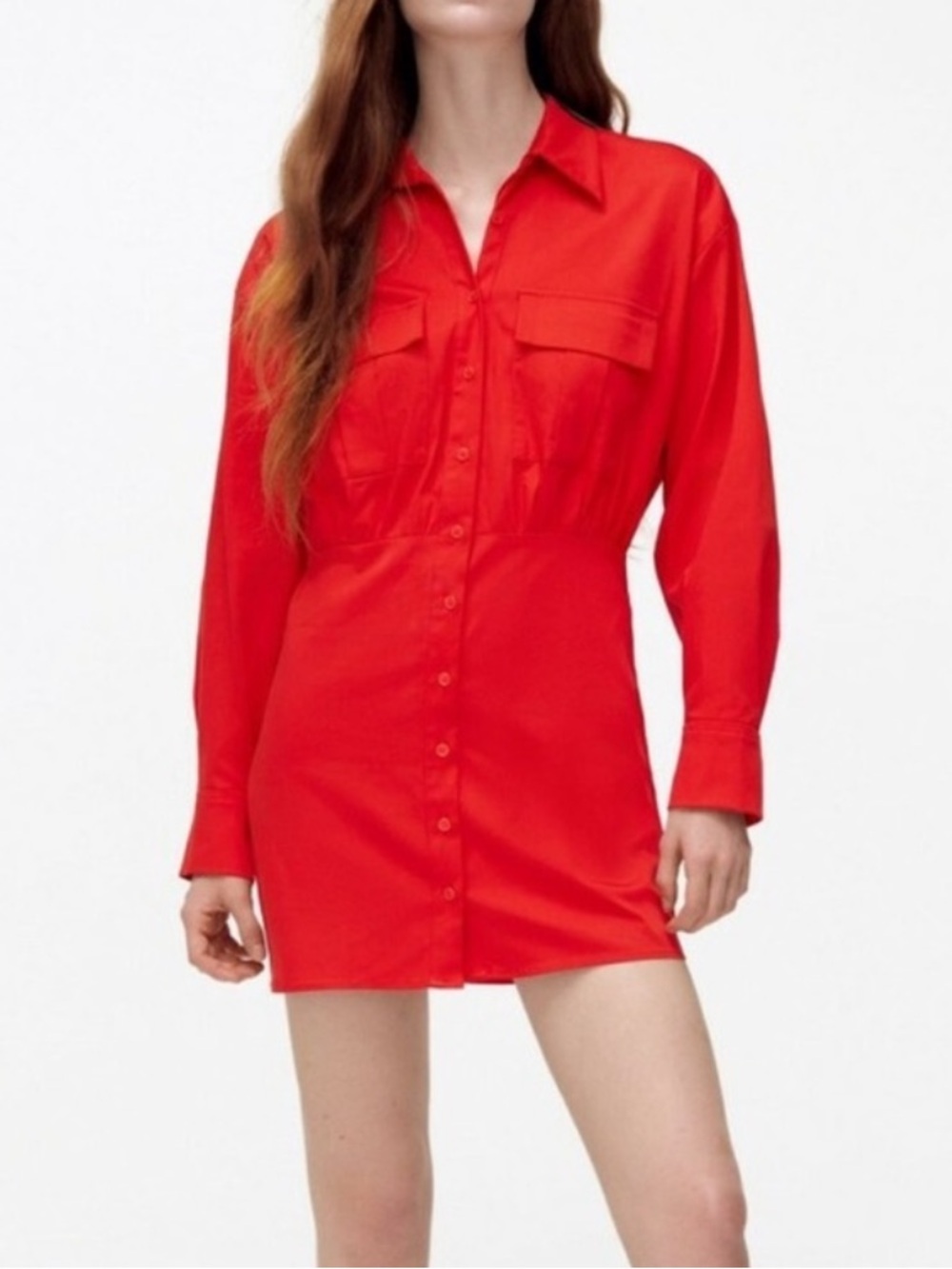 NWT Zara Utility Mini Dress